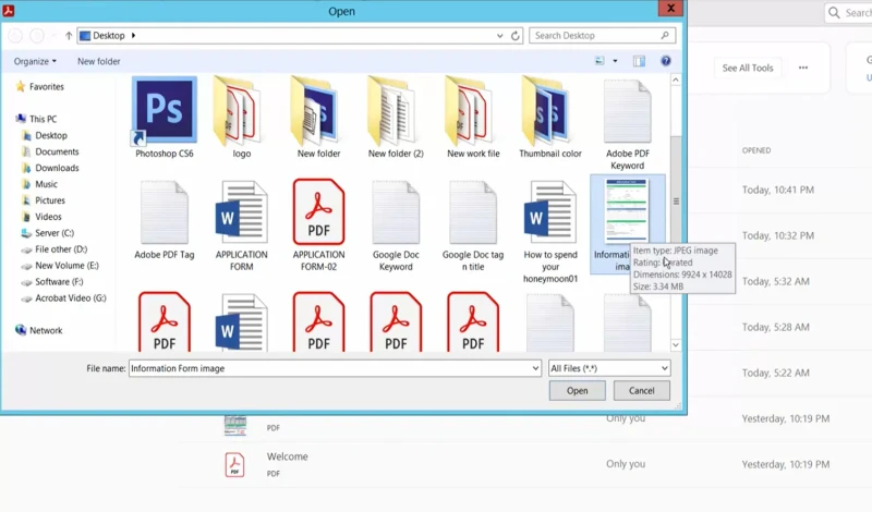 How To Make Pdf Fillable 8 related to Method 4: Convert a Scanned Document into a Fillable PDF