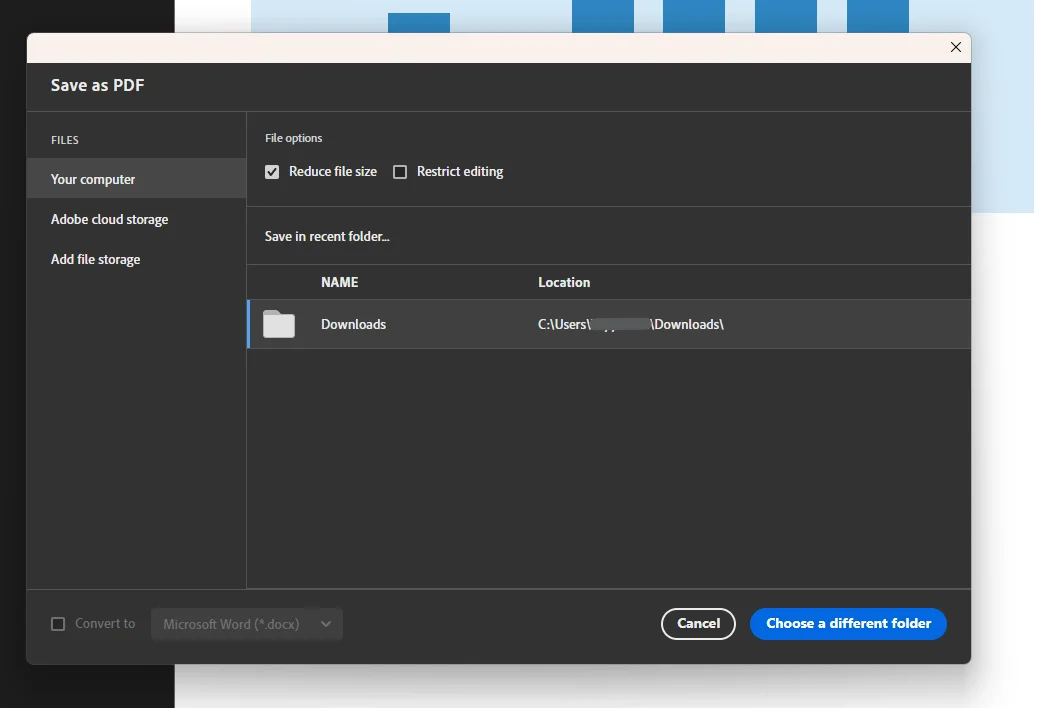 How To Make Pdf Smaller 2 related to Method 2: Save As to Rebuild the File Structure (Free, Any Computer)