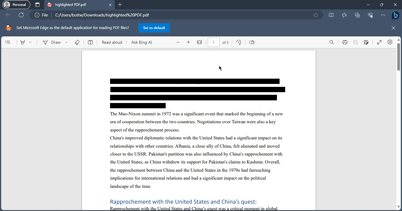 How to Redact a PDF Without Adobe Pro (Beginner Guide): Figure 10 - PDF Review