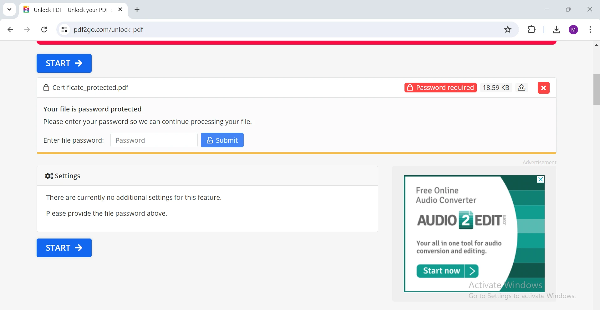 How to Remove Password from PDF Without Adobe Pro: Figure 8