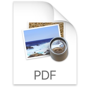 PDF icon on Mac