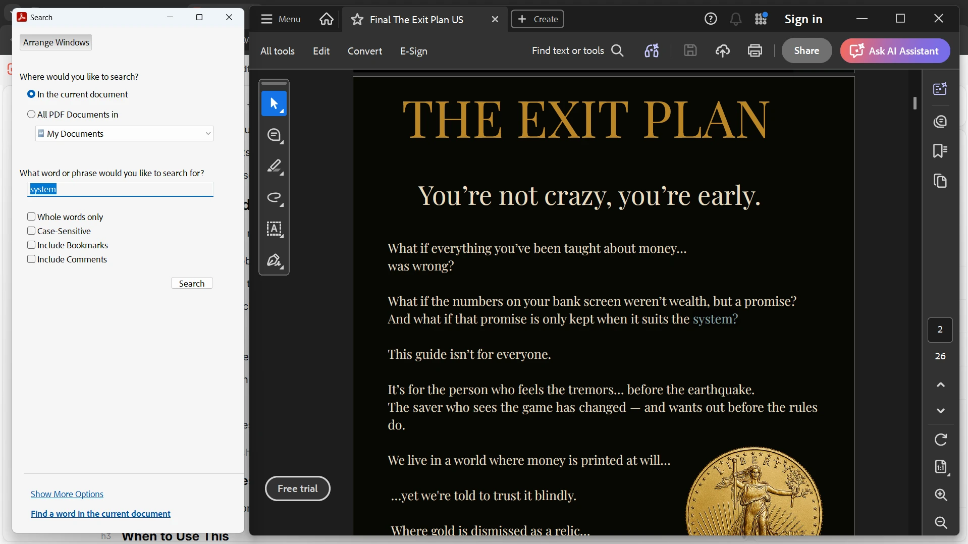 How to Search a PDF: 4 Easy Methods to Find Text: Image 2 - Image 2 of 5 related to How to Search a PDF: 4 Easy Methods to Find Text