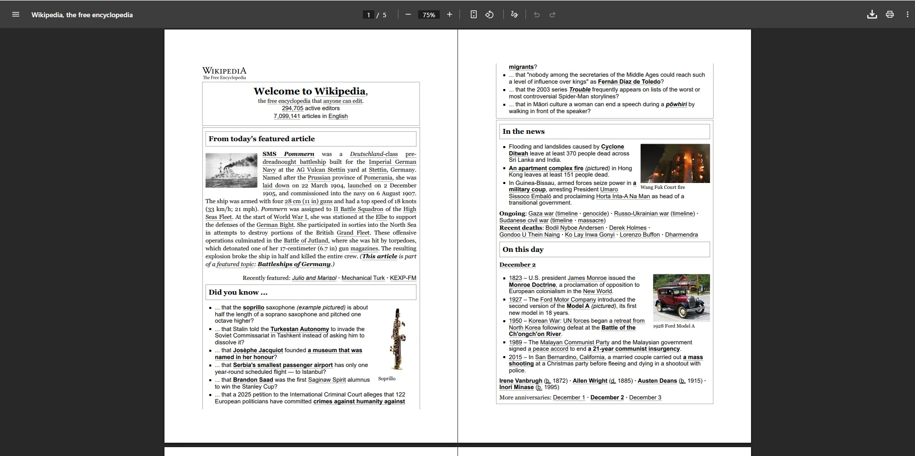 HtmlToPdfDocument C#：DinkToPdf HTML 到 PDF 转换的替代方案：图片 6 - 从 URL 内容渲染 PDF