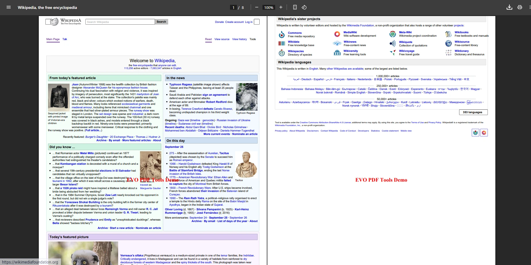 URL to PDF with EvoPdf