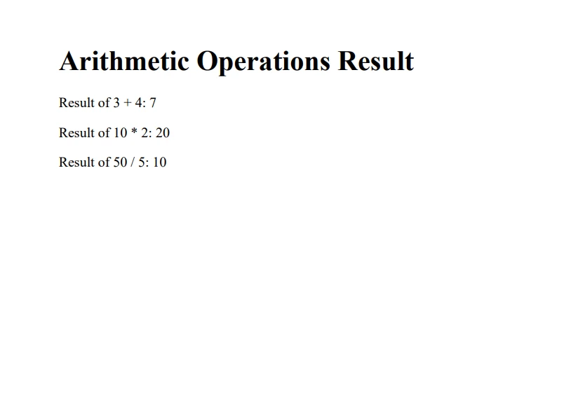 In C# (How It Works For Developers): Figure 4 - Arithmetic Operations Output