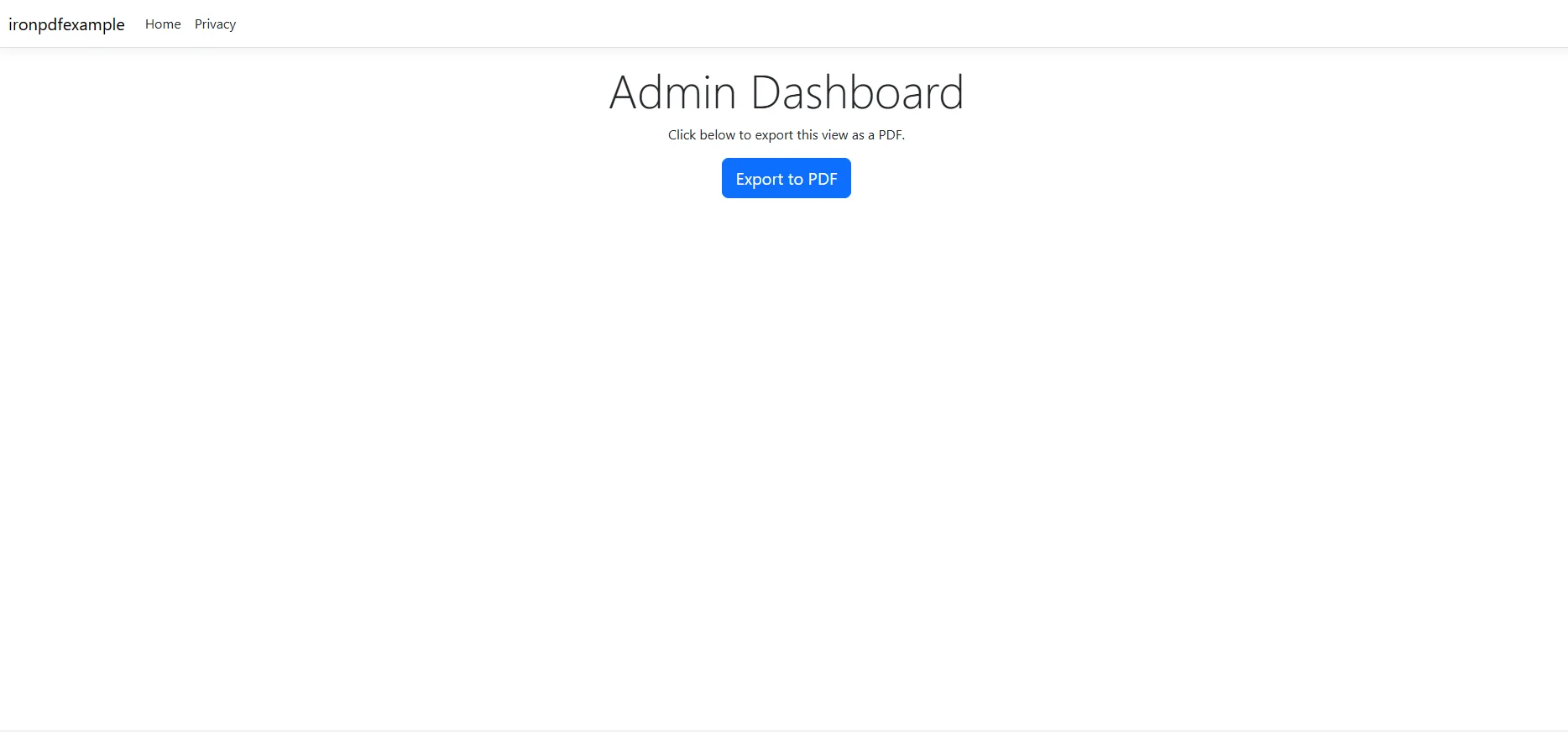 Button that uses our JavaScript code