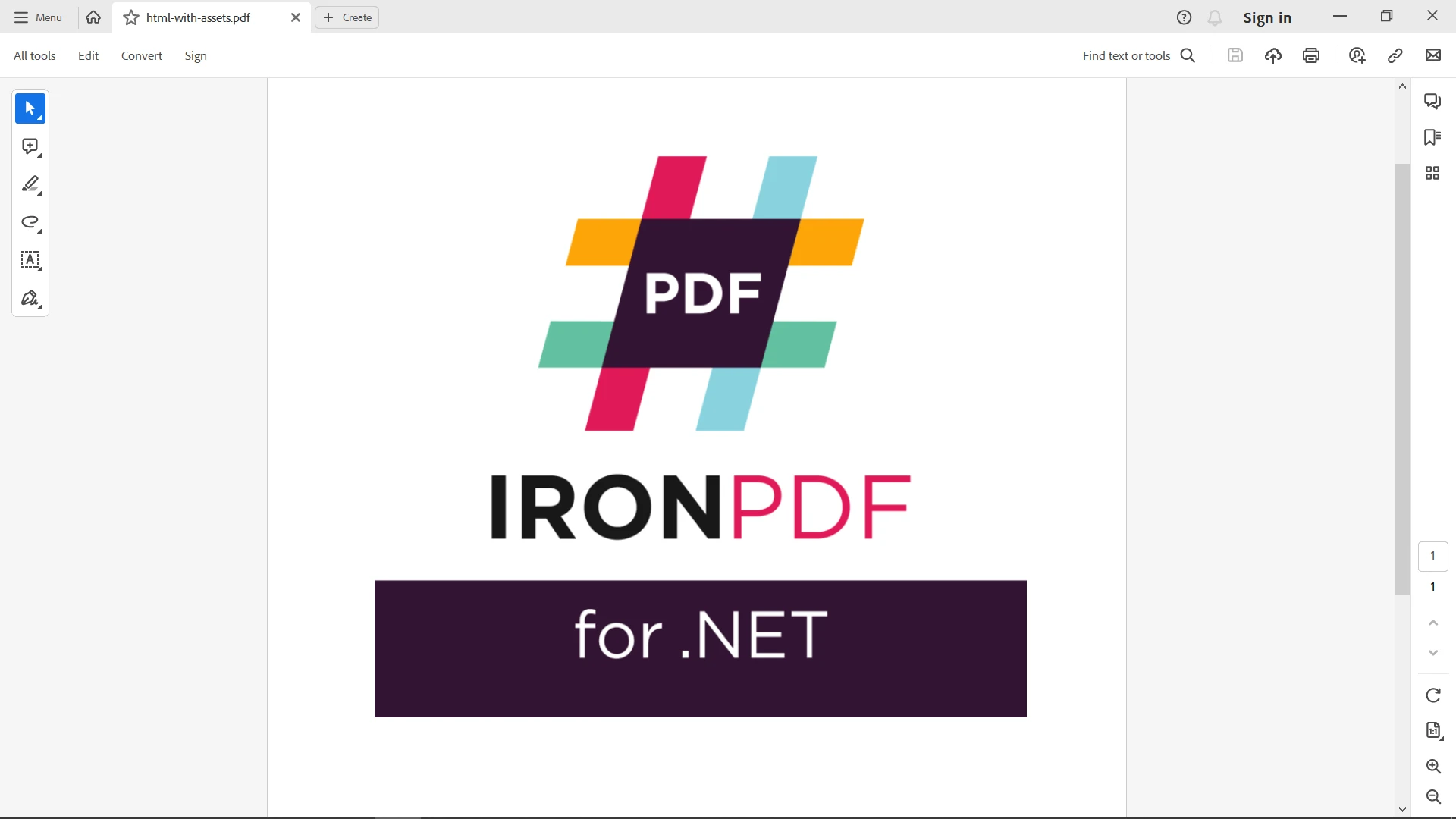 iTextSharp HTML to PDF With CSS Styles C# Example vs (IronPDF) Figure 10 - Output PDF for advanced HTMLtoPDF conversion using IronPDF for .NET Library.
