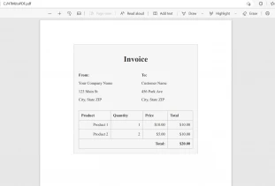 Java Library PDF Generation (Full Code Example)