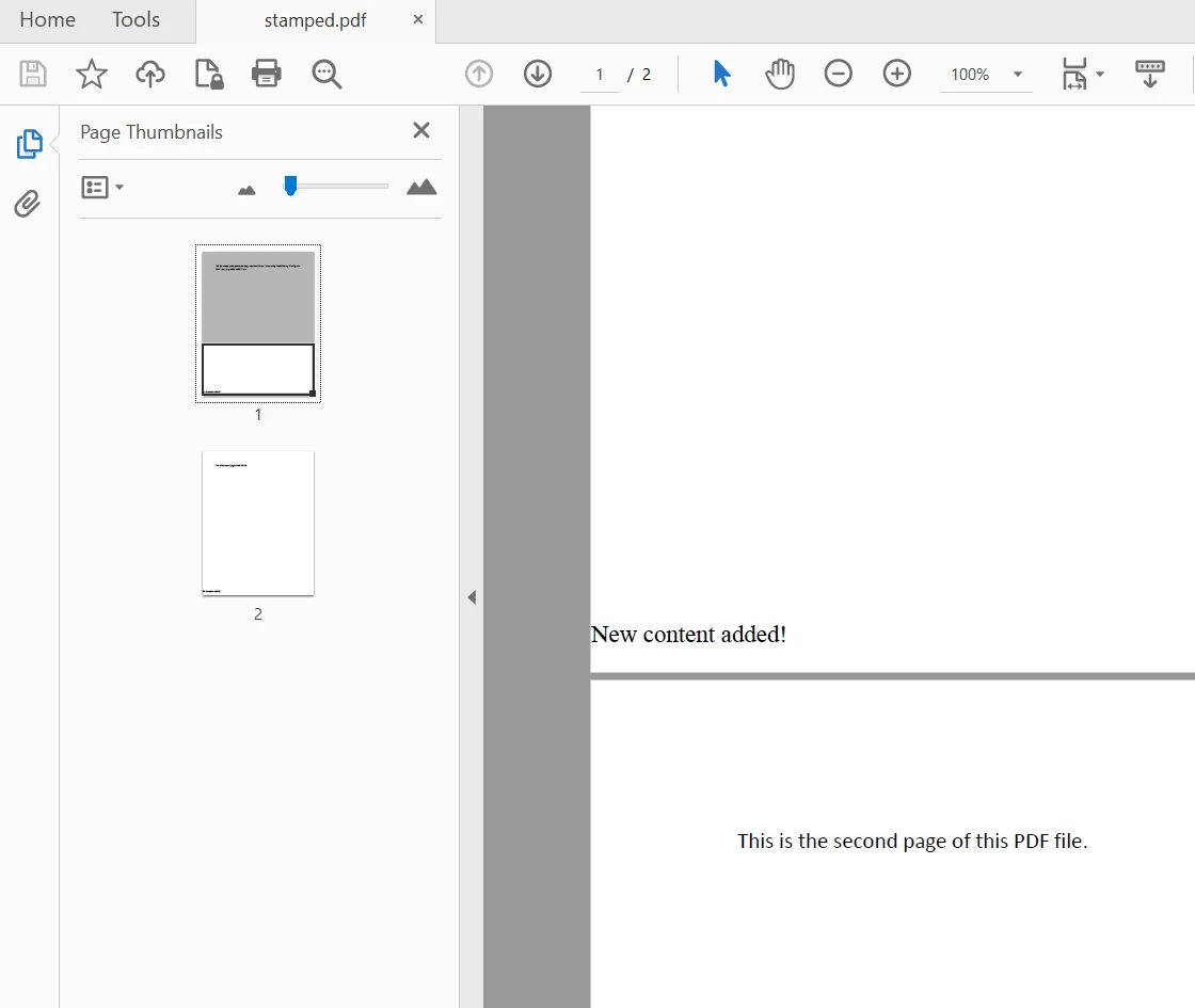 Java PDF Stamper (Tutorial para principiantes): Figura 3