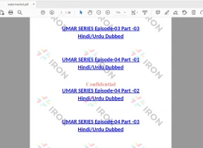 How to Watermark PDF Files in Java