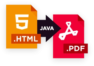 A Comparison Between IronPDF For Java and jPDFPrint: Figure 1 - How to Convert HTML to PDF in Java