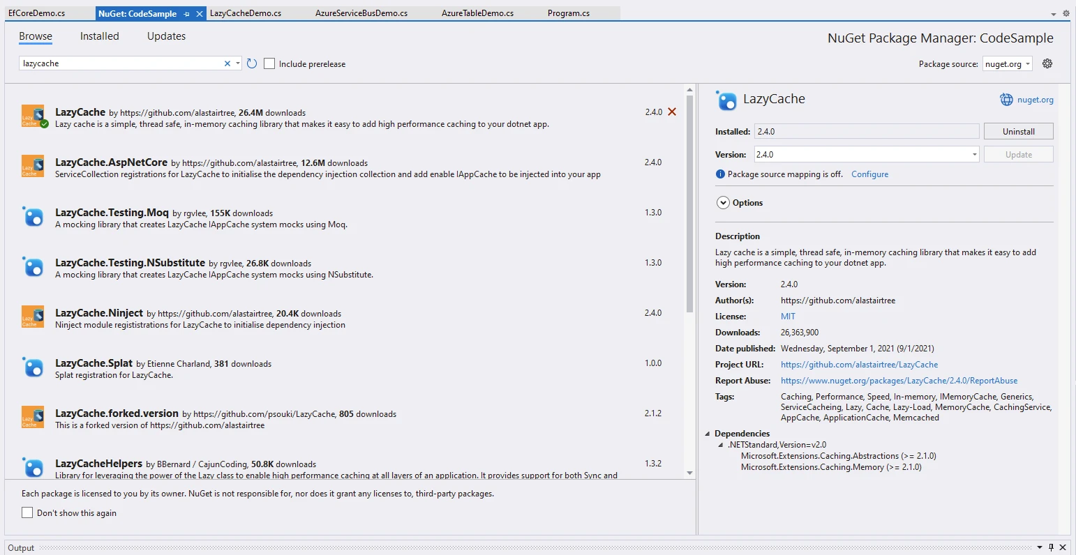 LazyCache C# (How It Works For Developers): Figure 6 - LazyCache