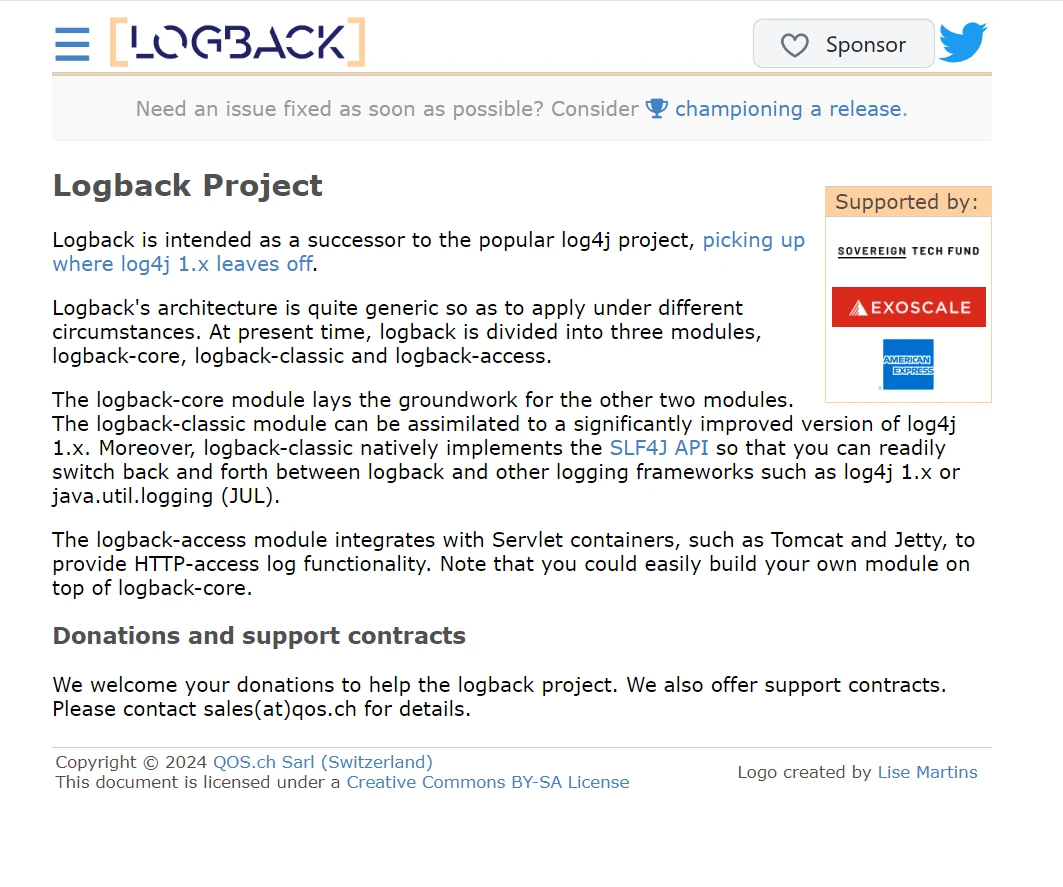 Logback (Cómo funciona para los desarrolladores): Figura 1 - Logback