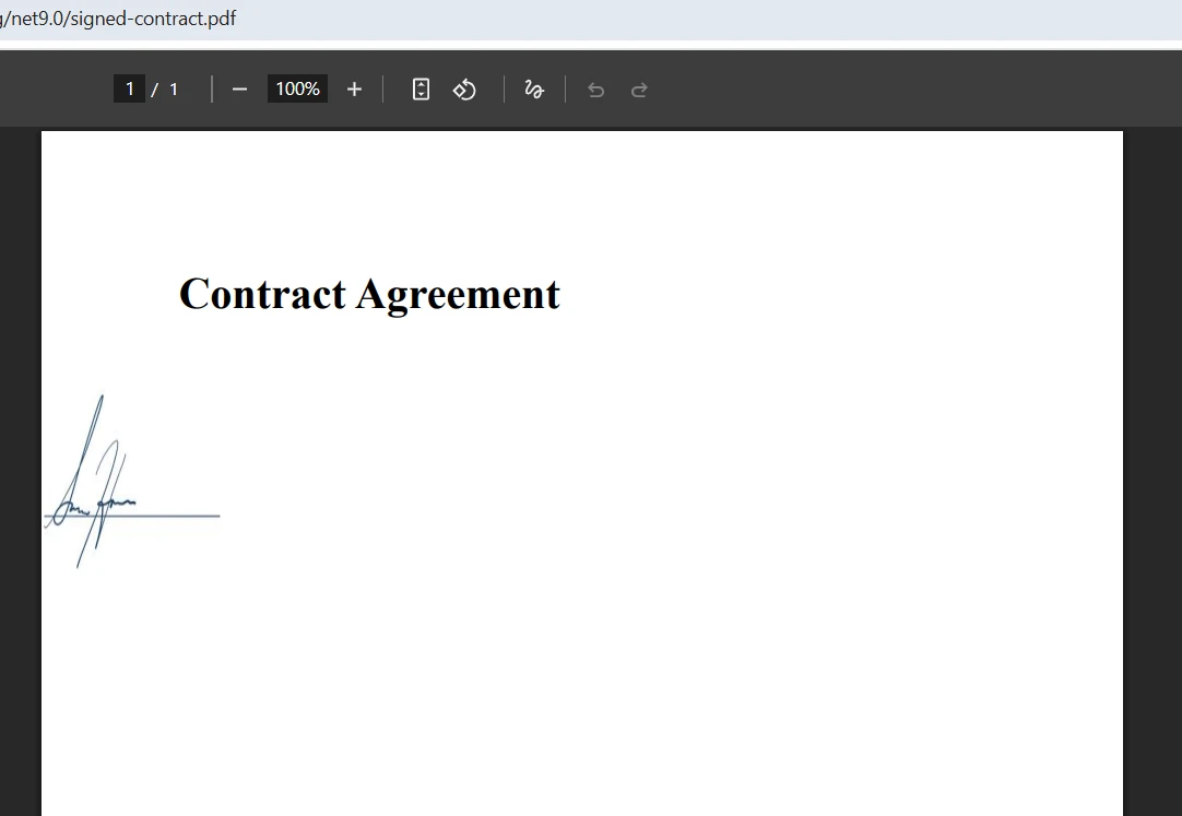 How to Merge PDF Byte Arrays in C#: Figure 6 - Sample PDF Input 2