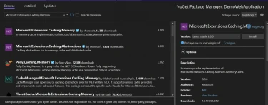 Microsoft.Extensions.Caching.Memory Example (With PDF) in C#