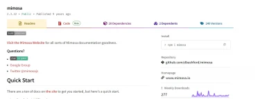 mimosa NPM (How It Works For Developers)