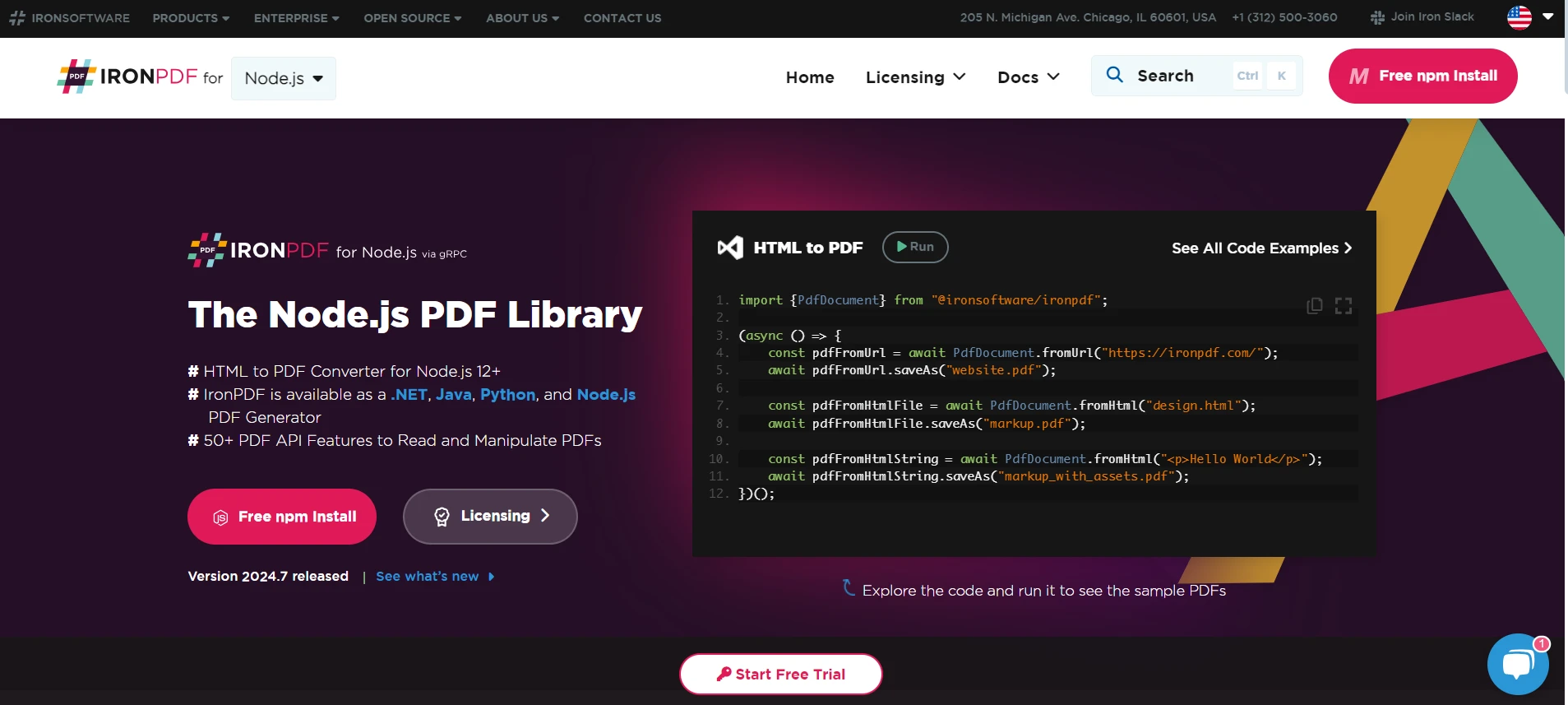 mimosa NPM (How It Works For Developers): Figure 4 - IronPDF