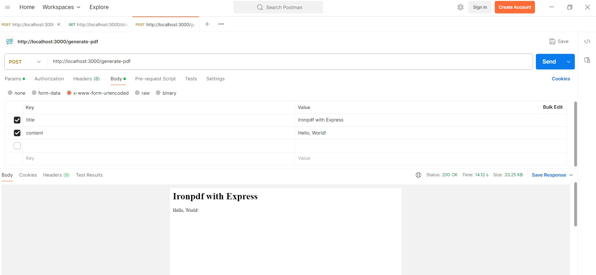 mimosa NPM (How It Works For Developers): Figure 5 - PDF Output