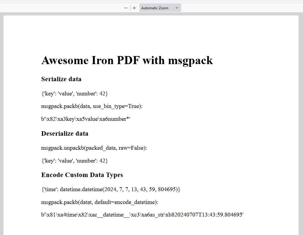 msgpack python (How It Works For Developers): Figure 3