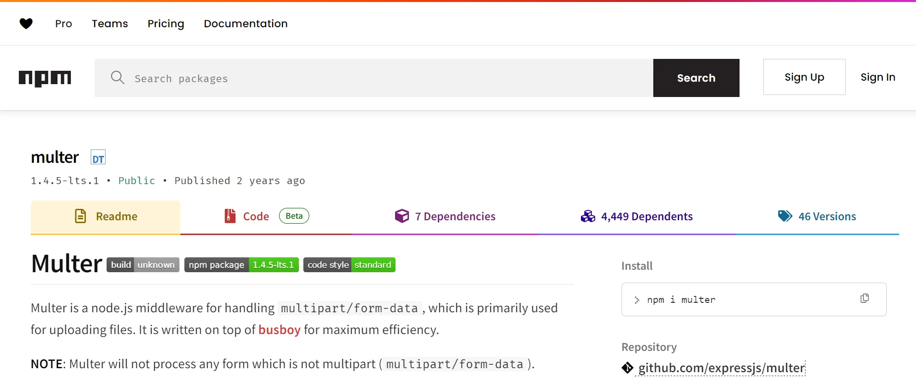 Multer Node.js (How It Works For Developers): Figure 1 - Multer Node.js