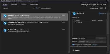 NativeUI C# (How It Works For Developers)