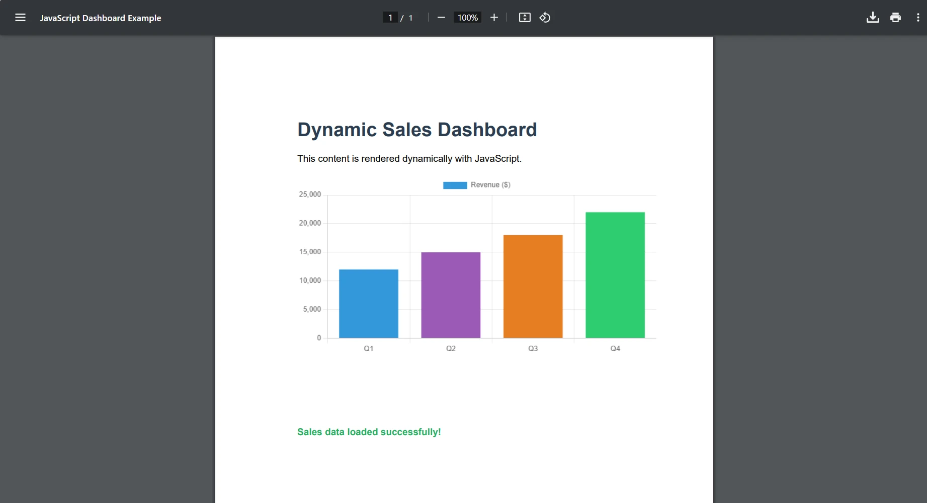 How to Create PDF Documents in .NET with IronPDF: Figure 8