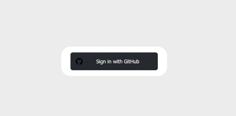 next-auth NPM(Wie es für Entwickler funktioniert): Abbildung 5 - Anmelden mit GitHub-Button