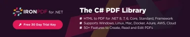 NuGet HTML to PDF (Developer Tutorial)