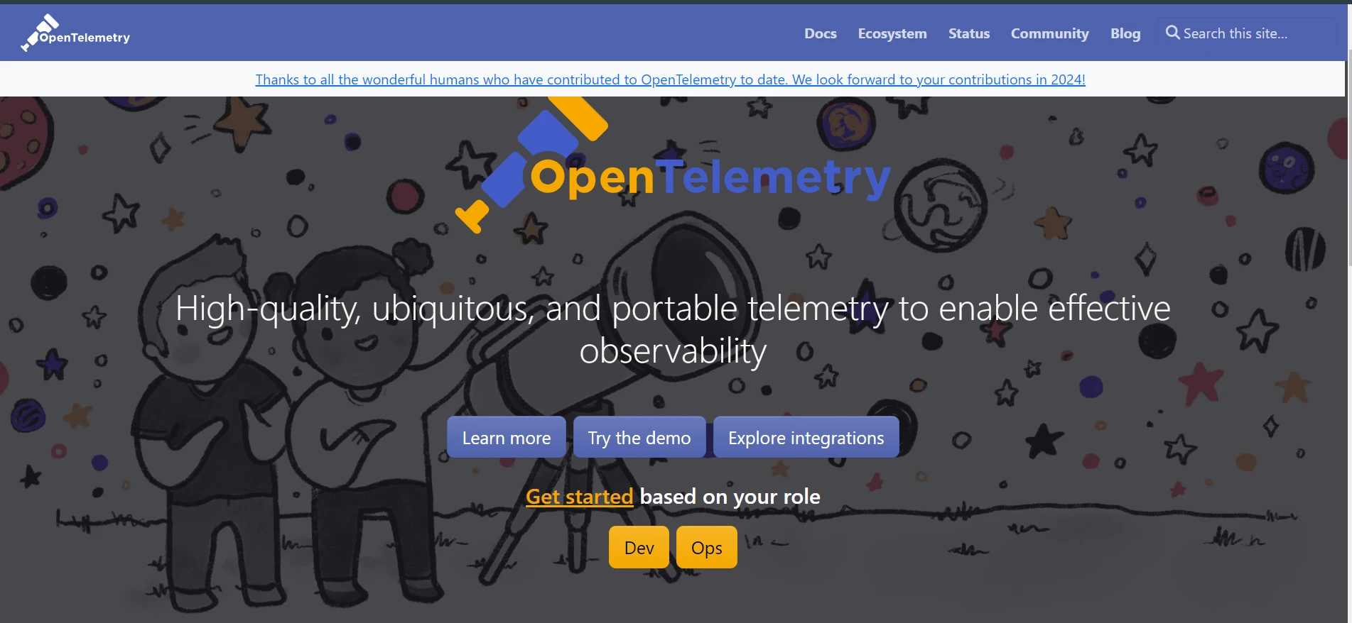 Opentelemetry C# (How It Works For Developers): Figure 1 - OpenTelemetry