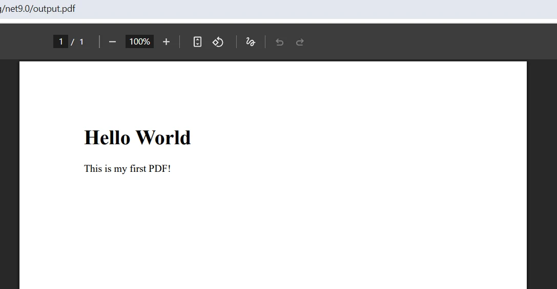 How to Use PDF API .NET Solutions with IronPDF: Figure 4