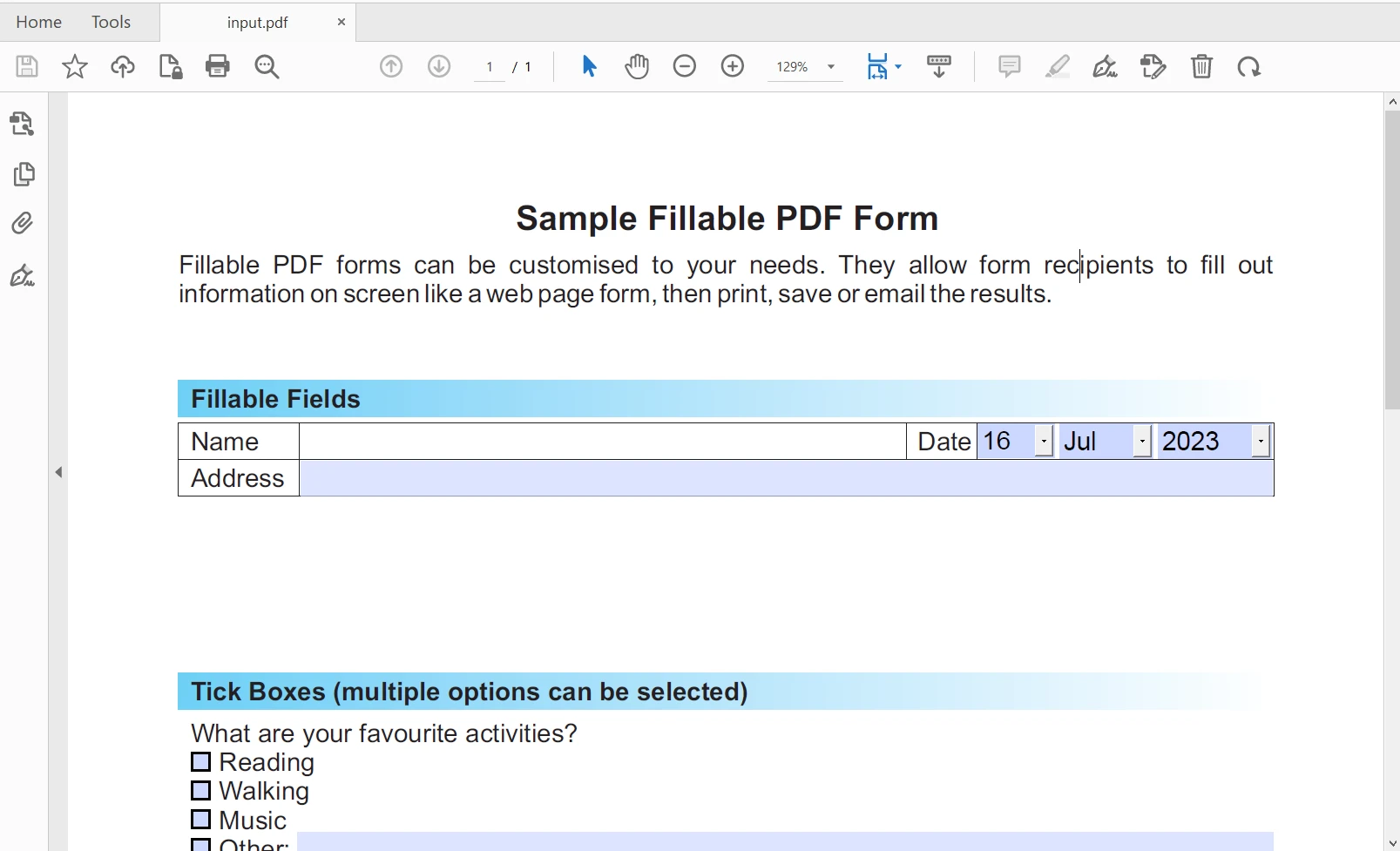 How To Convert PDF to PDF/A in C++: Figure 1