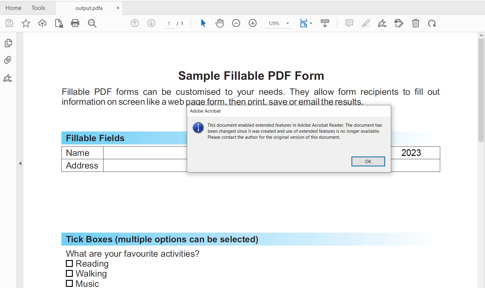 How To Convert PDF to PDF/A in C++: Figure 2