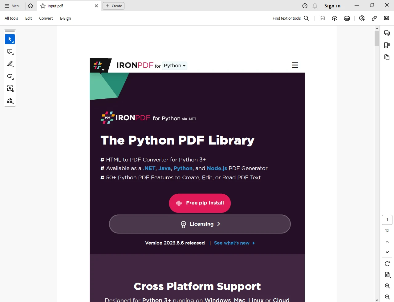 How to Convert PDF to PDFA in Java: Figure 3