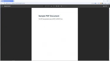 How to Create a PDF Viewer in ASP .NET Web Application with IronPDF