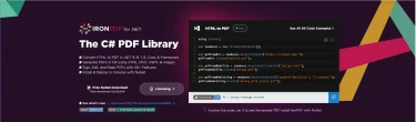 IronPDF vs PDFsharp PDF-to-Image Conversion (Code Example)