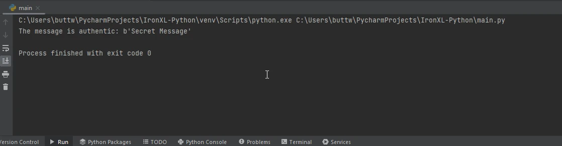 PyCryptodome (How It Works For Developers): Figure 2 - AES Output