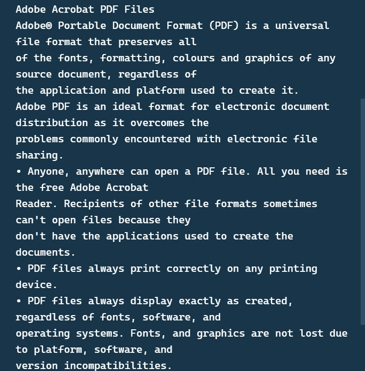 Cómo leer archivos PDF en Python: Figura 5