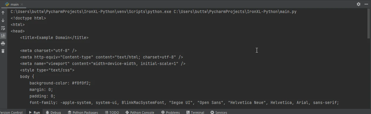 Python Requests Library (How It Works For Developers): Figure 4 - Header Output