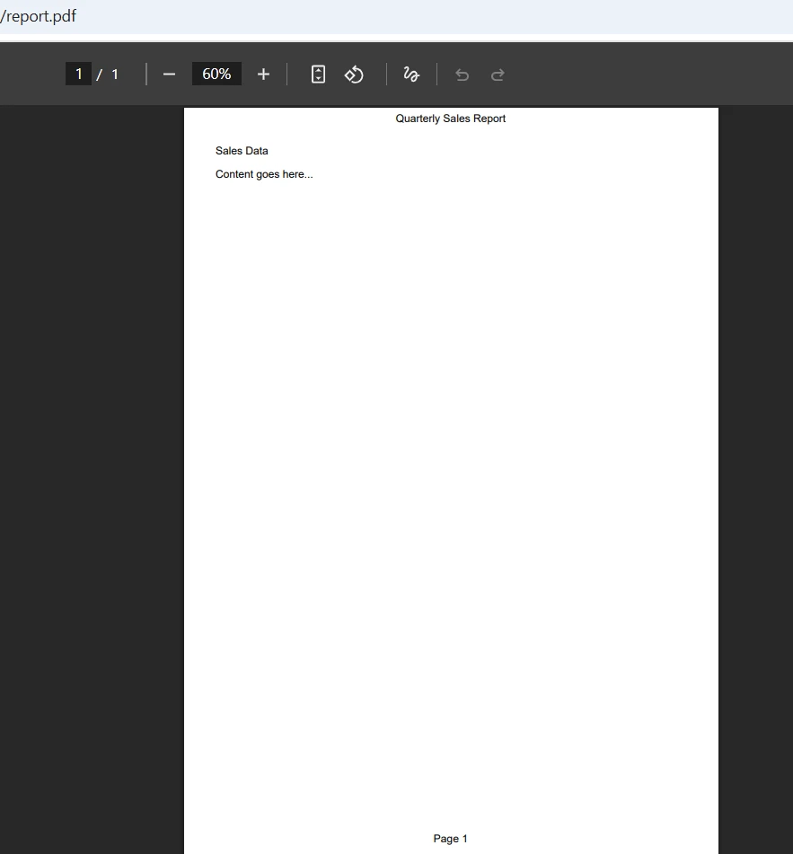 How to Add Header and Footer in PDF Using iTextSharp and IronPDF in C# with Example: Image 8 - How to add header and footer in PDF using iTextSharp in C# with example