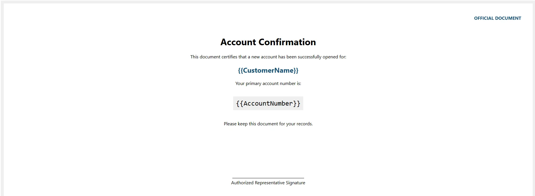 Example input HTML File Three