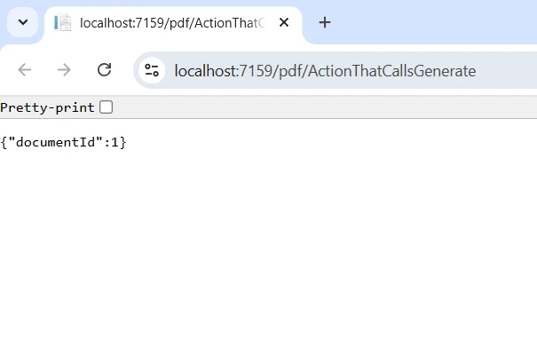 How to Retrieve PDF File from Database in ASP.NET Using C# and IronPDF: Image 5 - Output