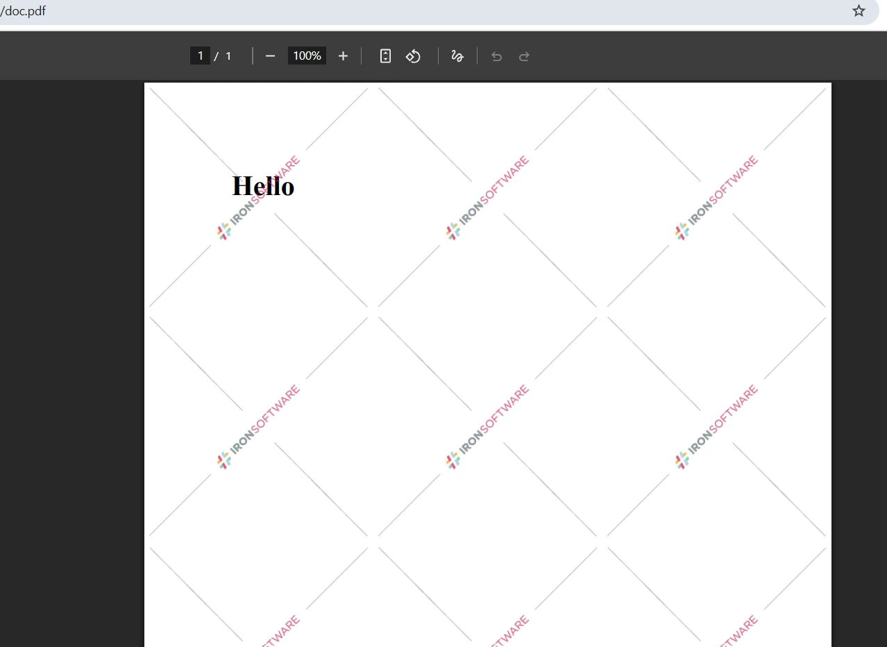 How to Retrieve PDF File from Database in ASP.NET Using C# and IronPDF: Image 7 - Download PDF Output
