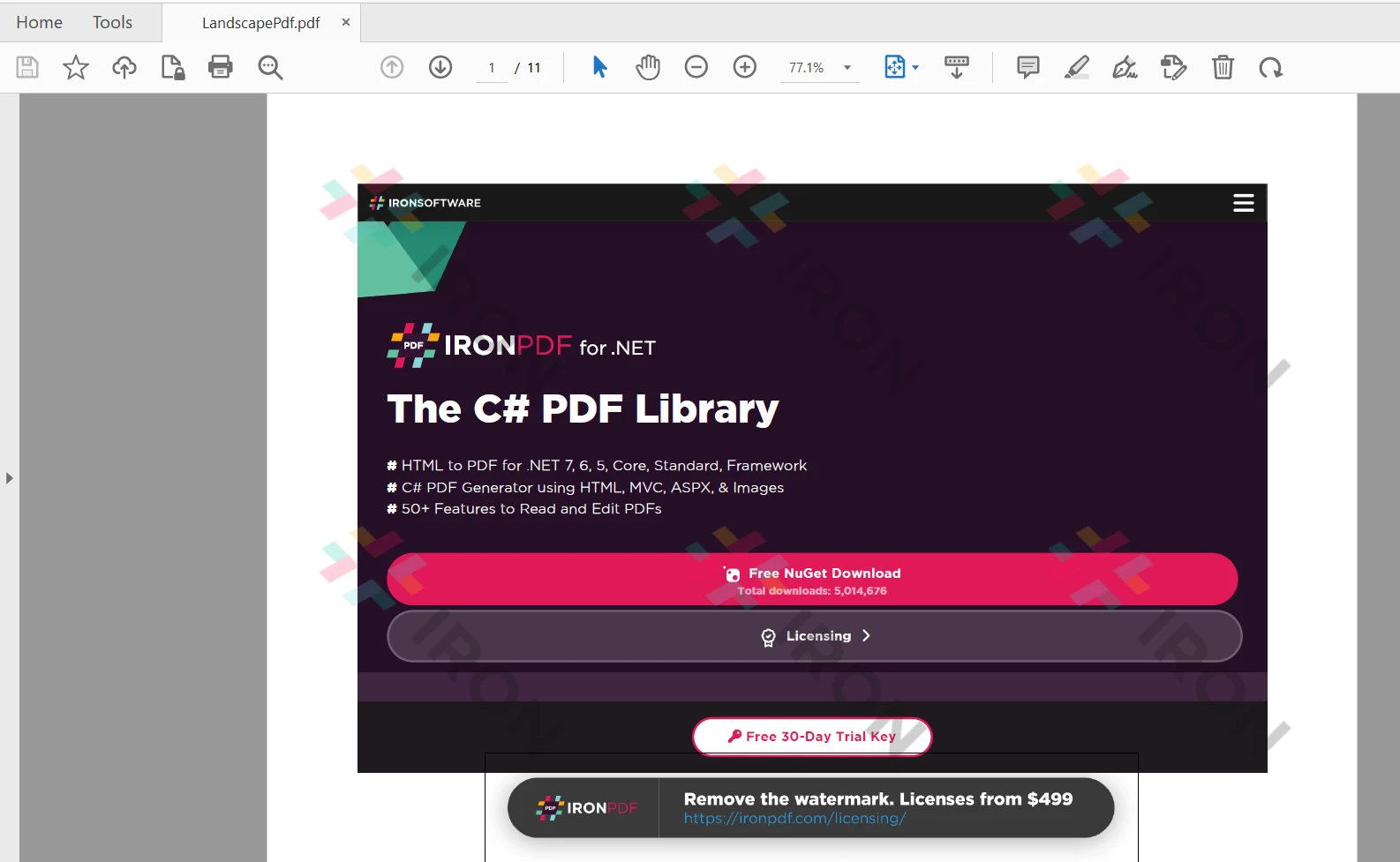 Cómo rotar páginas PDF con Java - Figura 1