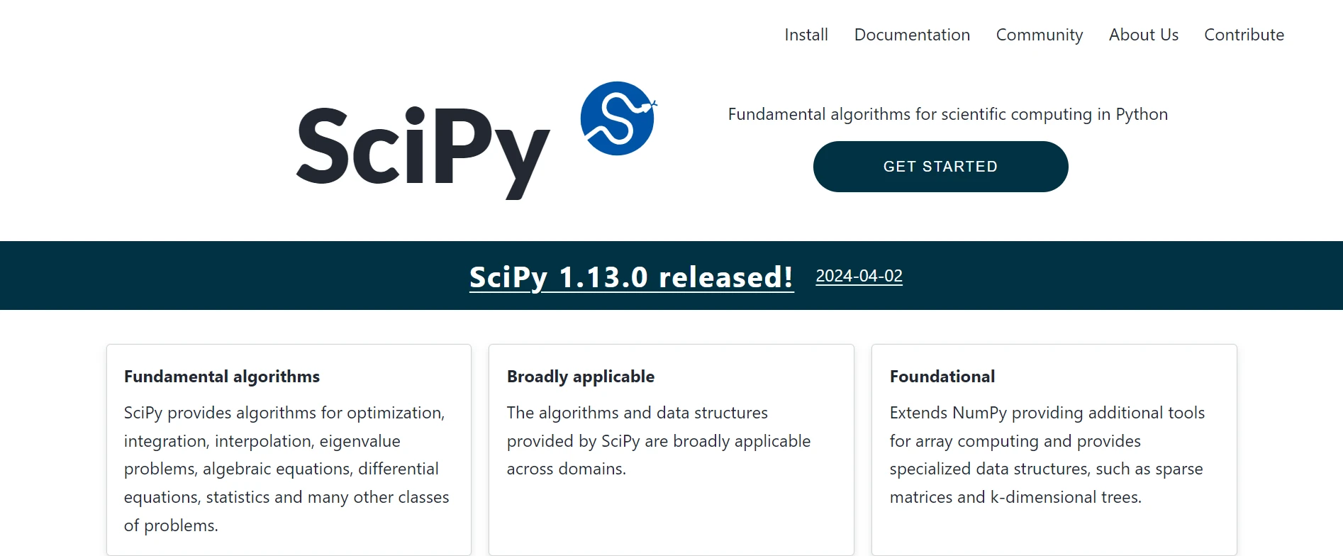 SciPy Python（开发人员工作原理）：图1 - SciPy Python