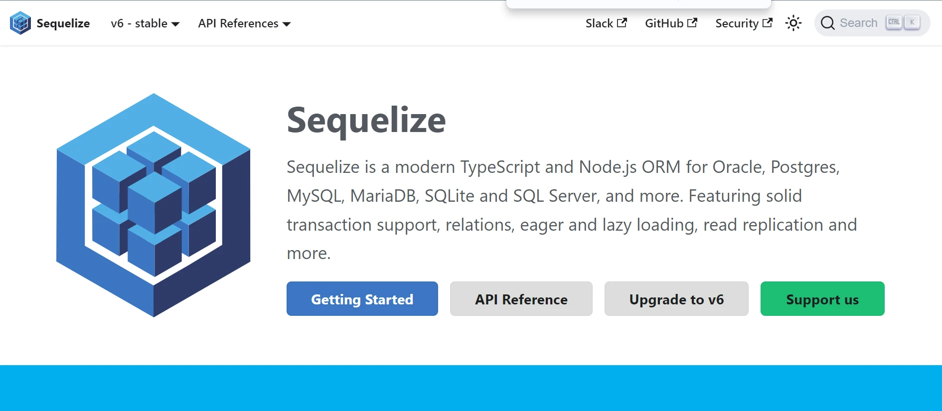 Sequelize node js (How It Works For Developers): Figure 1 - Sequelize- Solid transaction support