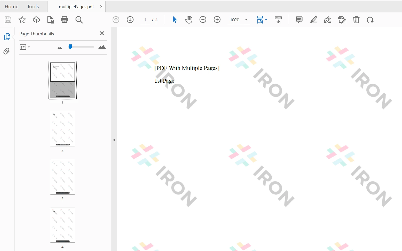 How to Split PDFs in Java - Figure 1: Creating New PDFs with IronPDF