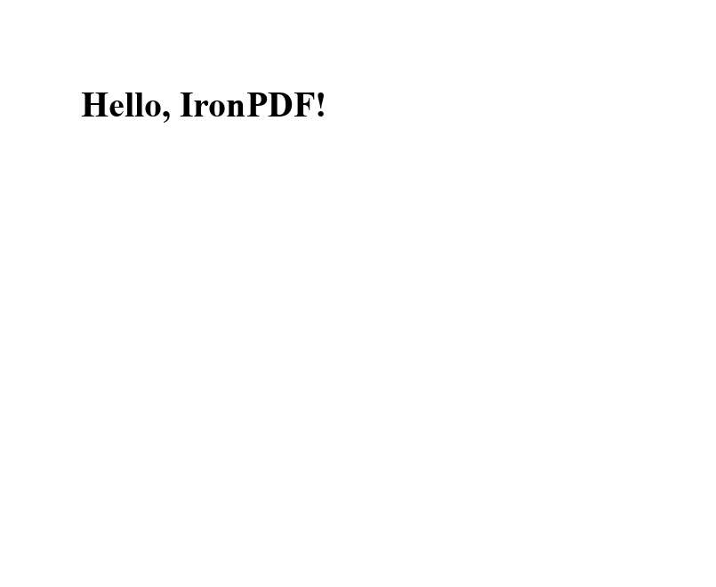 Para qué sirve Node.jS: Figura 5 - PDF resultante del código anterior