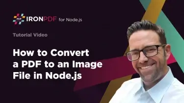 How to Convert a PDF to an Image File in Node.js