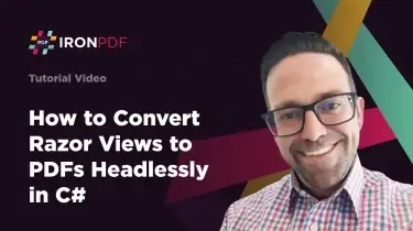 How to Convert CSHTML to PDF Using Razor Headlessly in C#