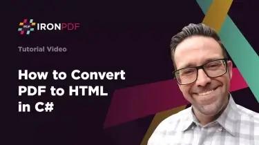 How to Convert PDF to HTML in C#